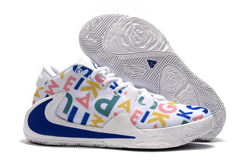 Nike Zoom Freak 1 Candy White Blue Shoes